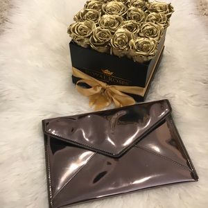 Rebecca Minkoff Gunmetal Envelope Clutch